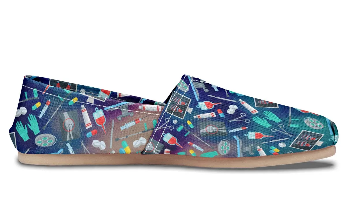 Surgeon Pattern Casual Shoes