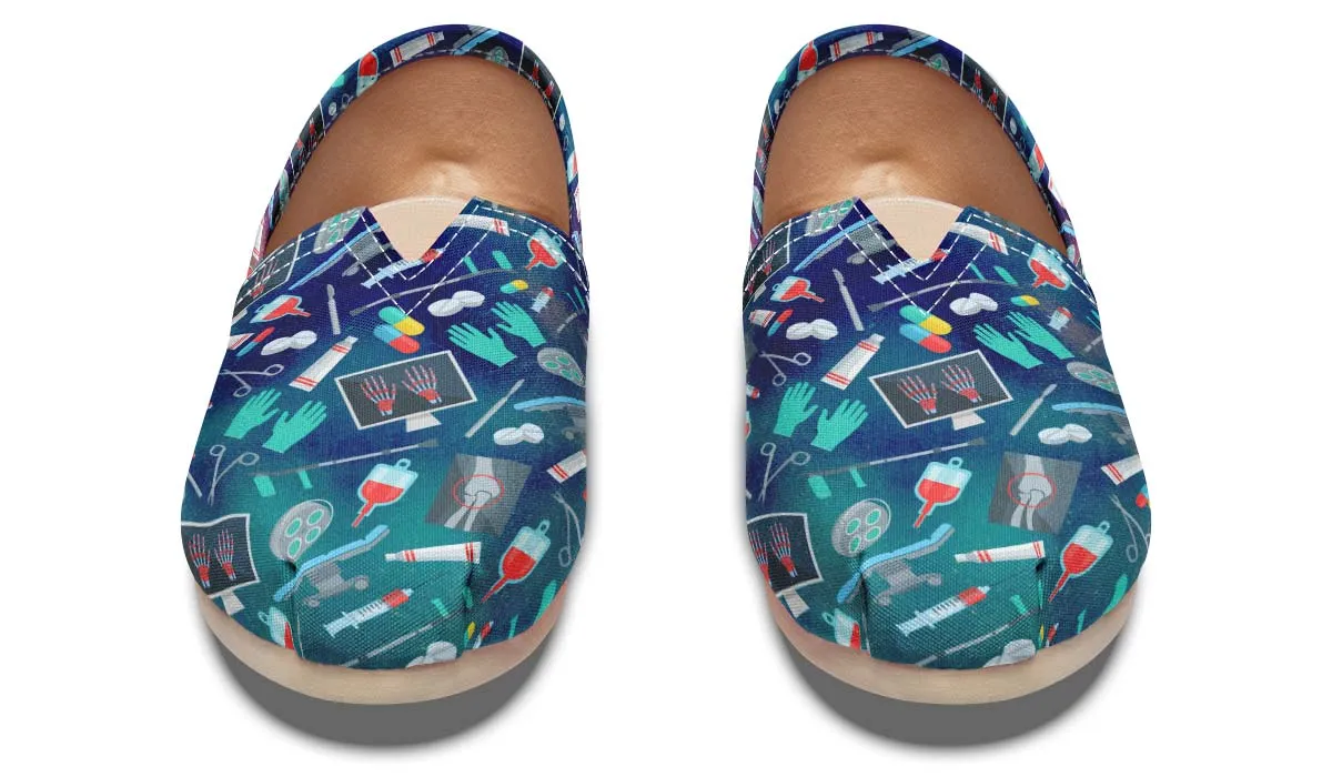Surgeon Pattern Casual Shoes