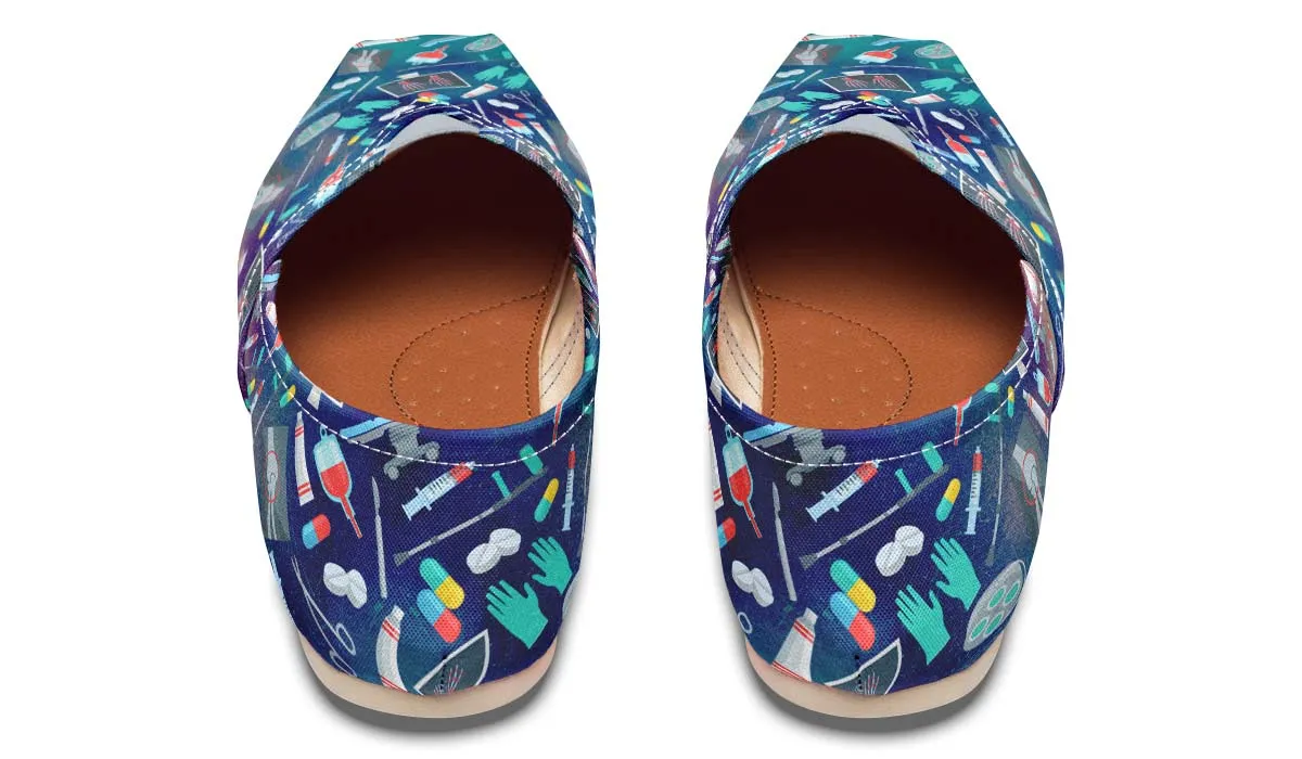 Surgeon Pattern Casual Shoes