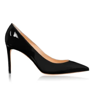 SWAMI BLACK PATENT 80mm