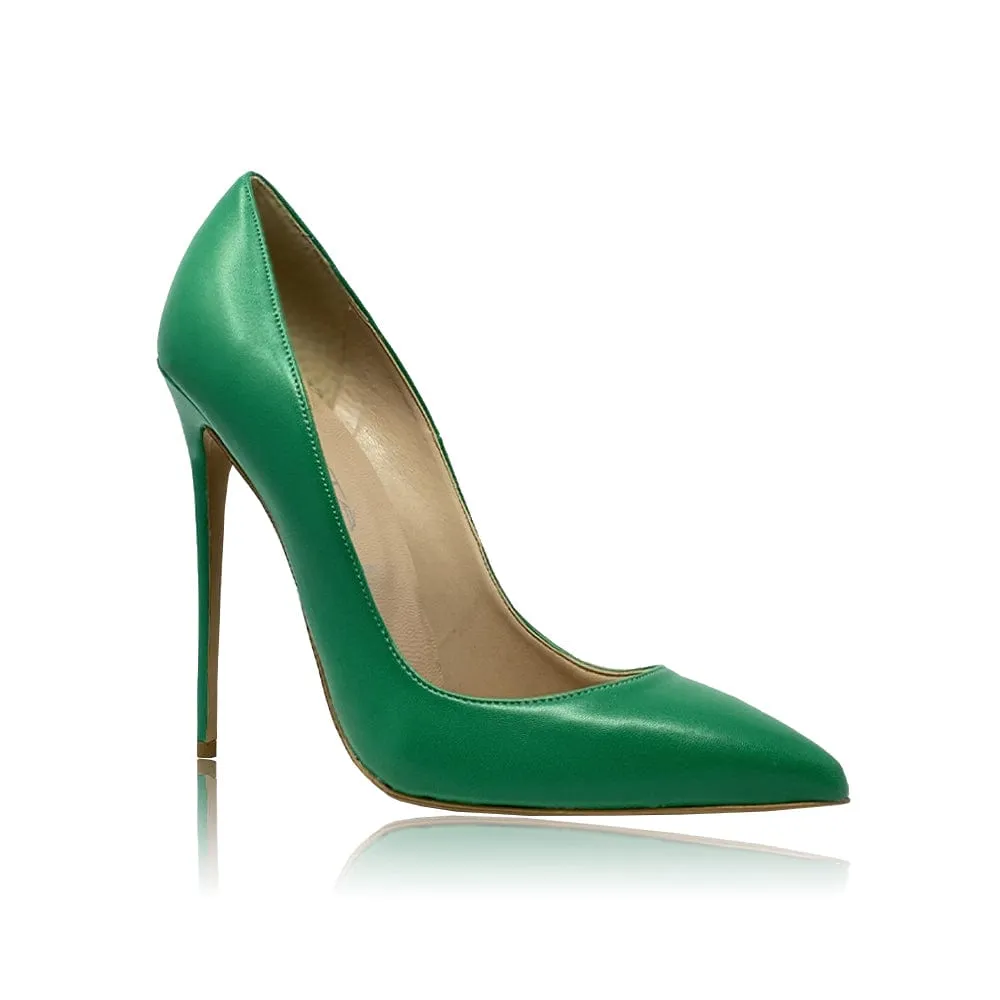 SWAMI GREEN LEATHER