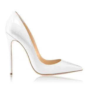 SWAMI WHITE PATENT 120mm