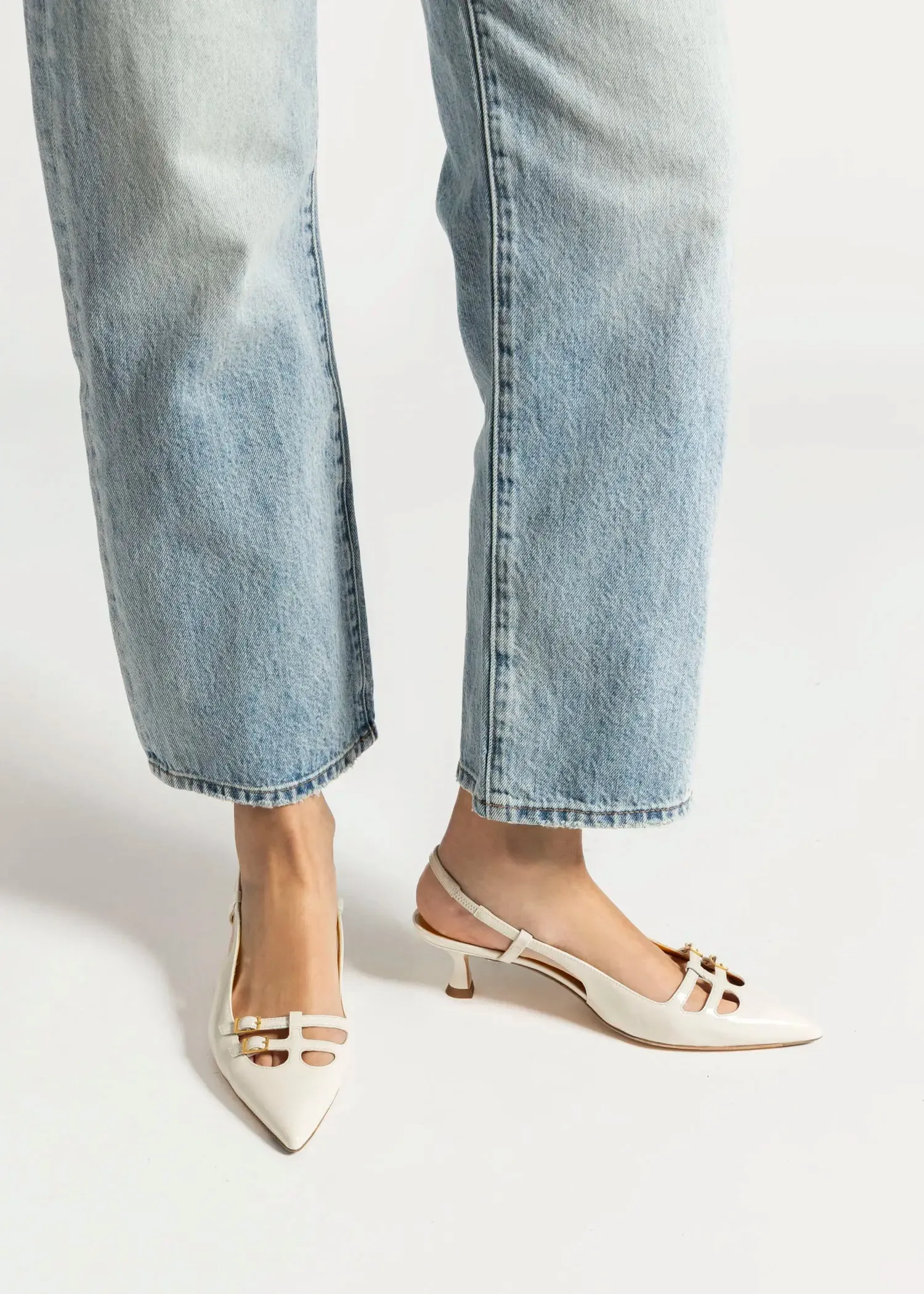 T-Bar Slingback Pump