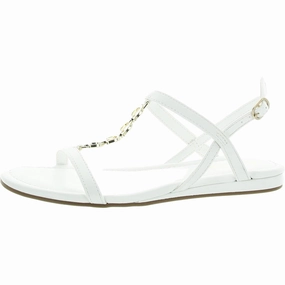 TACKS Womens Cushioned Footbed Man Made Flatform Sandals