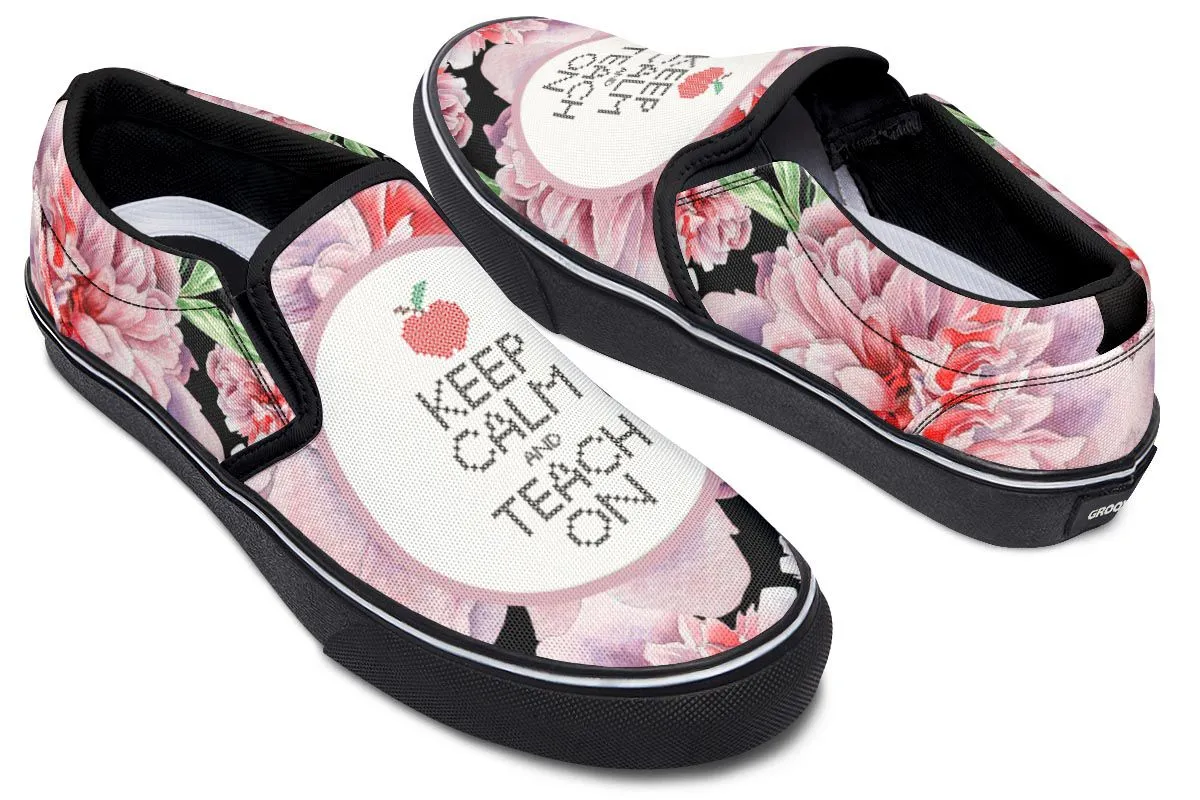 Teach On Slip-On Shoes
