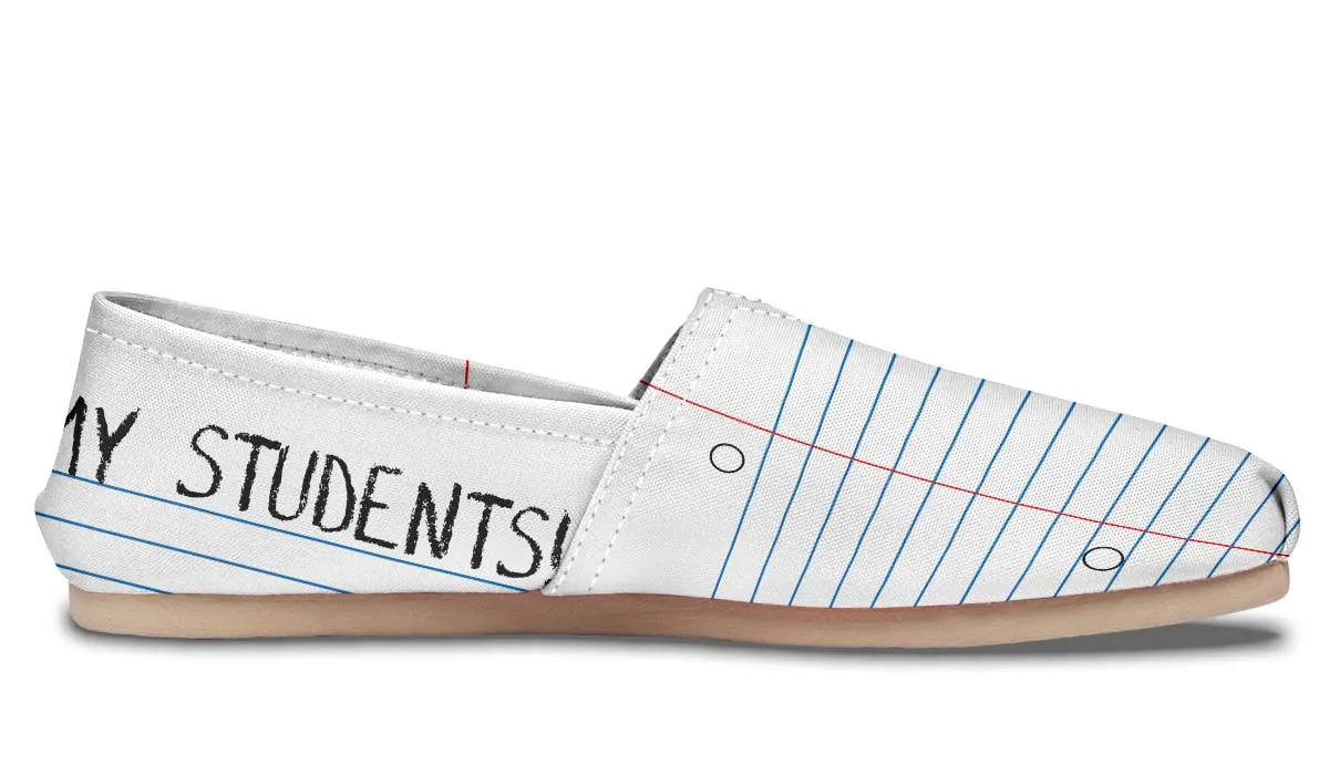 Teacher Appreciation Casual Shoes