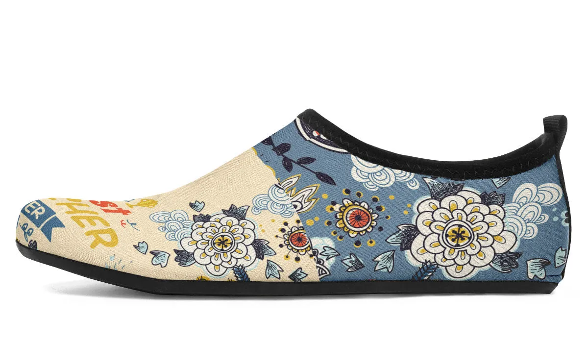 Teacher Award Aqua Barefoot Shoes