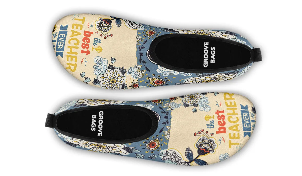 Teacher Award Aqua Barefoot Shoes