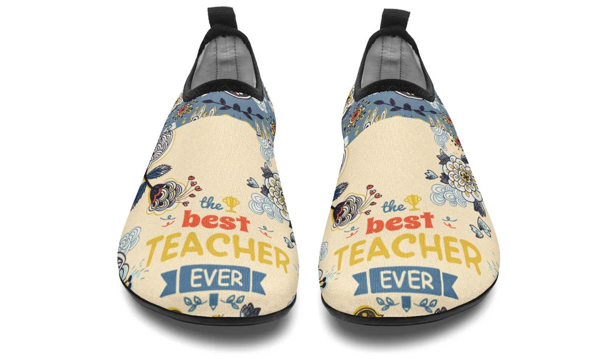 Teacher Award Aqua Barefoot Shoes