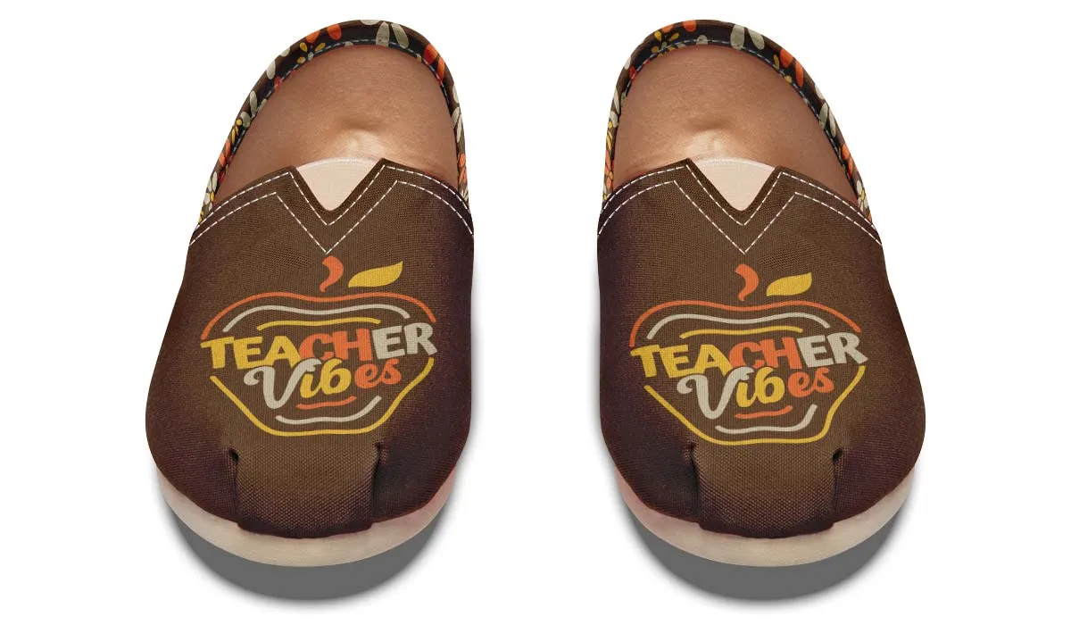 Teacher Vibes Casual Shoes