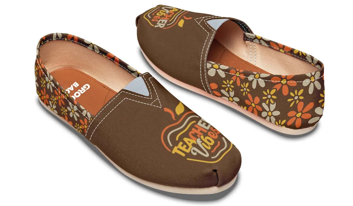 Teacher Vibes Casual Shoes