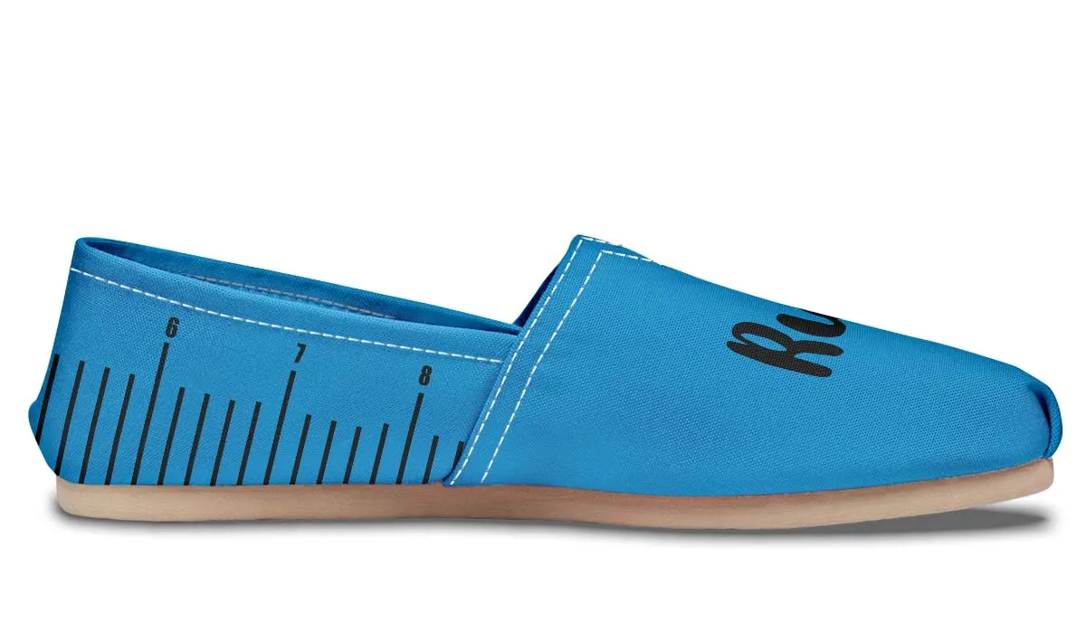 Teachers Rule Blue Casual Shoes