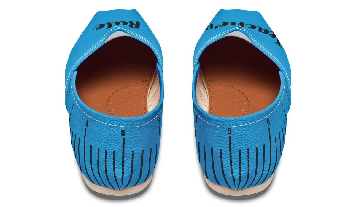 Teachers Rule Blue Casual Shoes