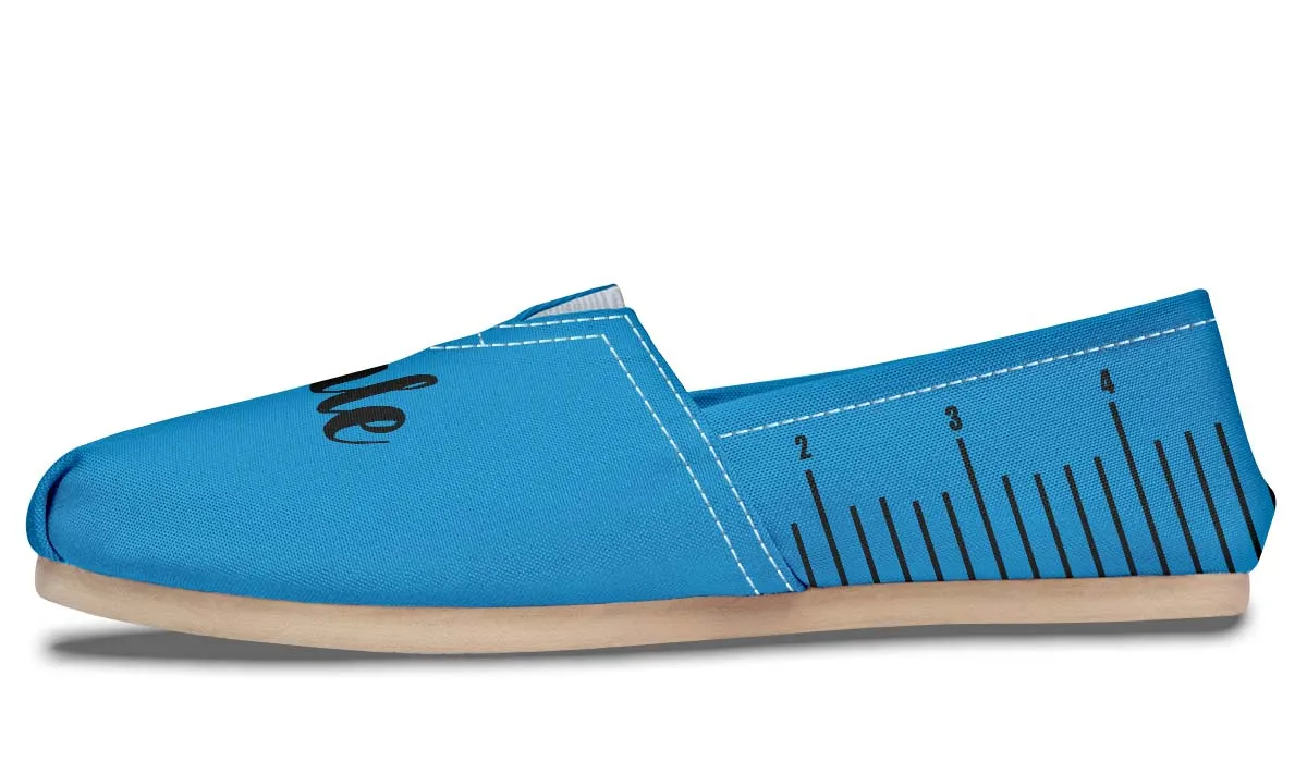 Teachers Rule Blue Casual Shoes