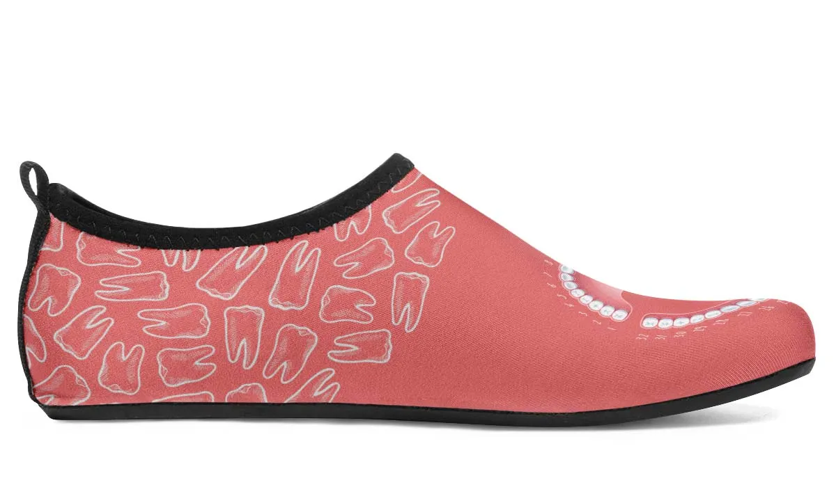 Teeth Anatomy Aqua Barefoot Shoes
