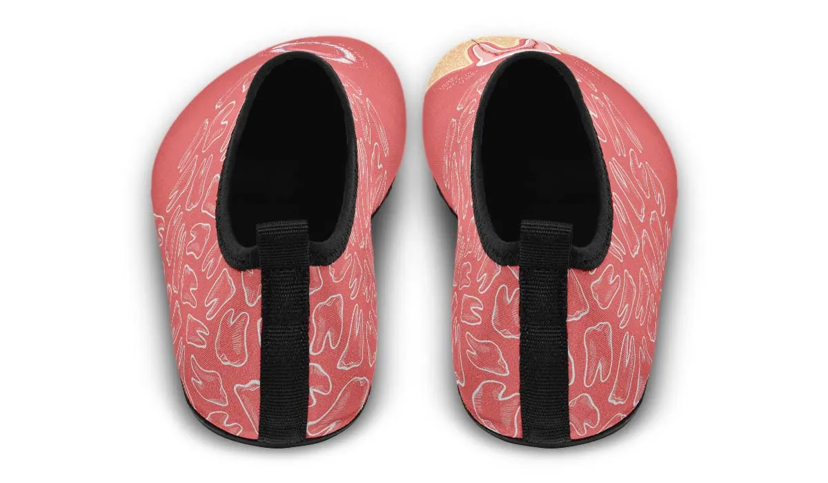 Teeth Anatomy Aqua Barefoot Shoes