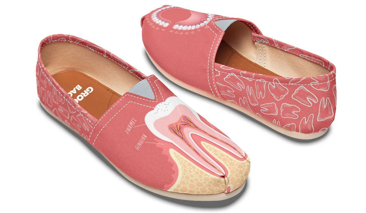 Teeth Anatomy Casual Shoes