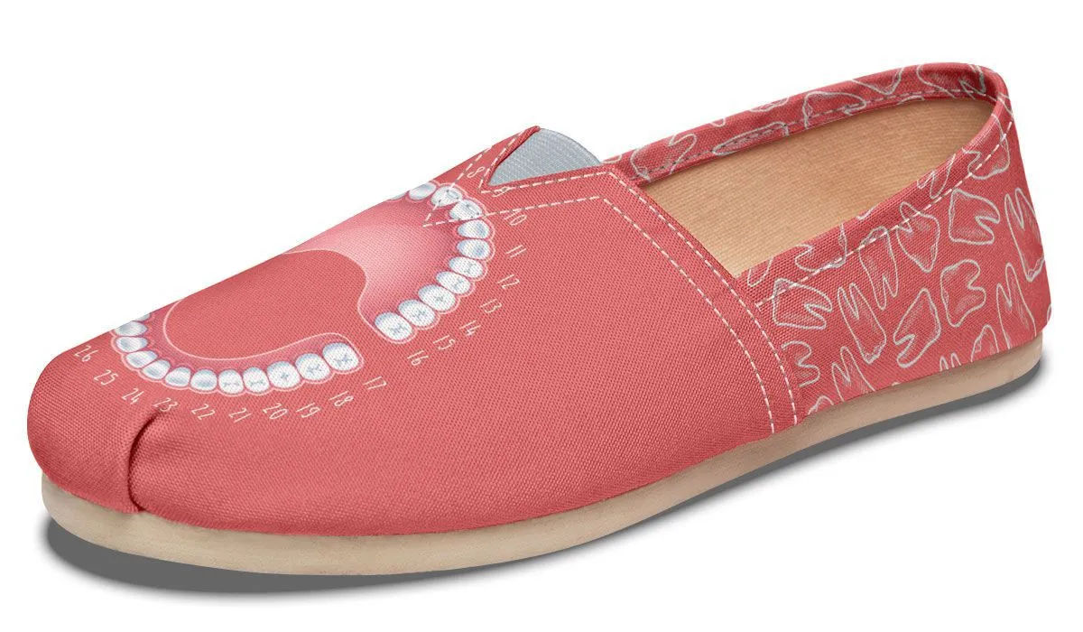 Teeth Anatomy Casual Shoes