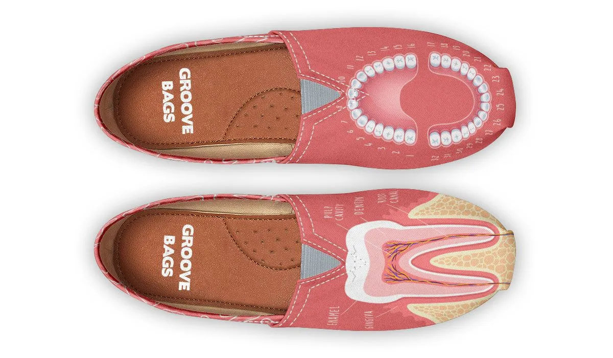 Teeth Anatomy Casual Shoes