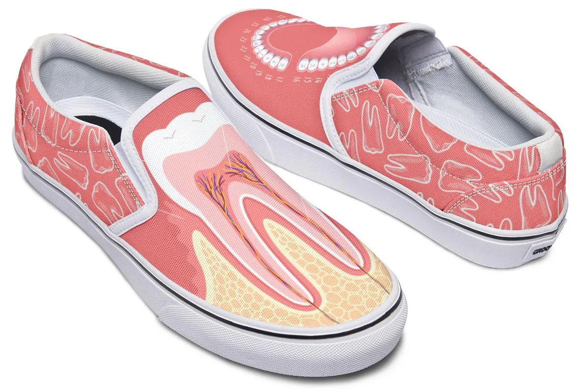 Teeth Anatomy Slip-On Shoes