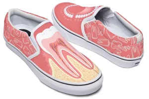 Teeth Anatomy Slip-On Shoes