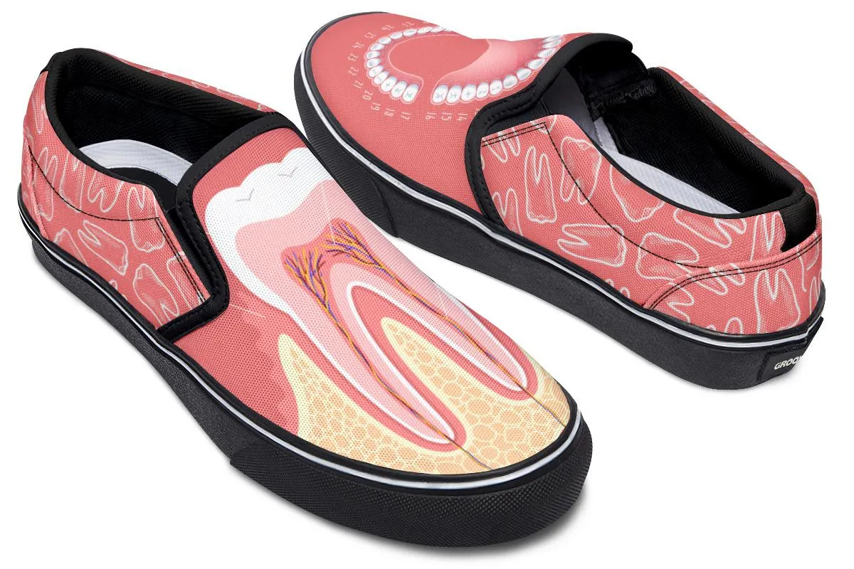 Teeth Anatomy Slip-On Shoes