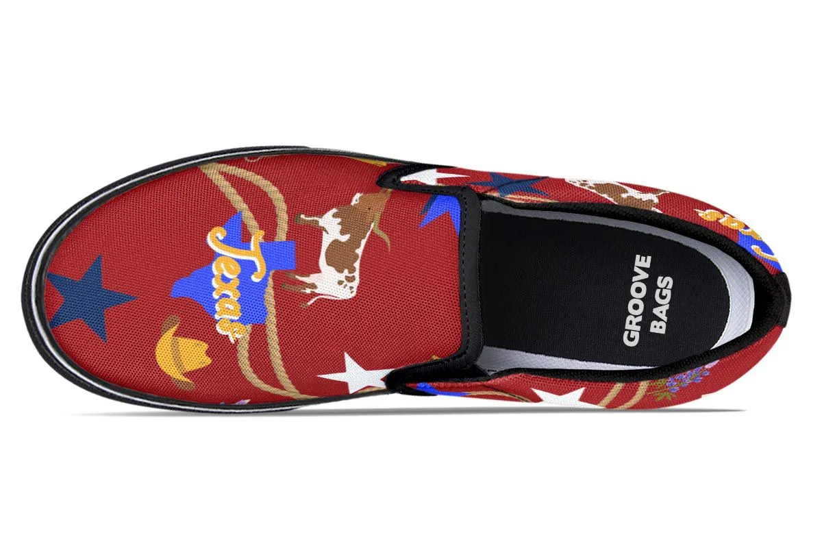 Texas State Slip-On Shoes