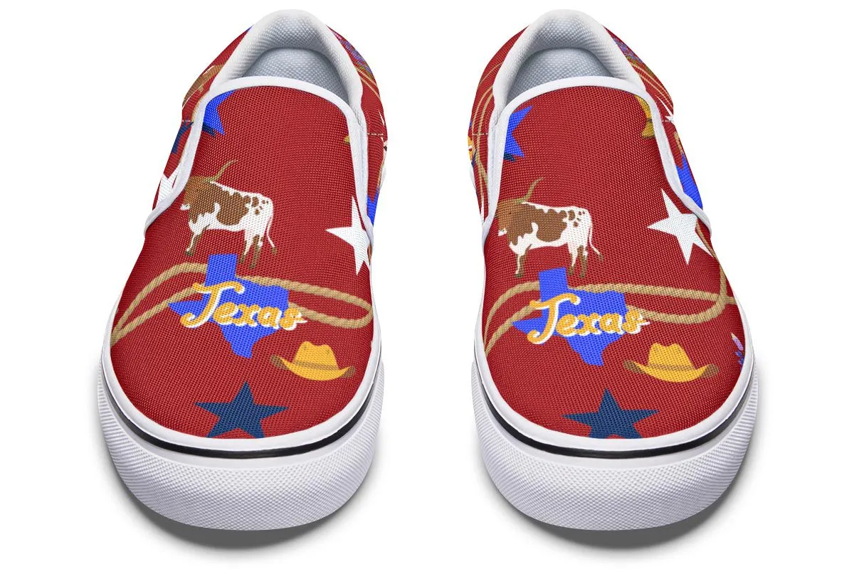 Texas State Slip-On Shoes