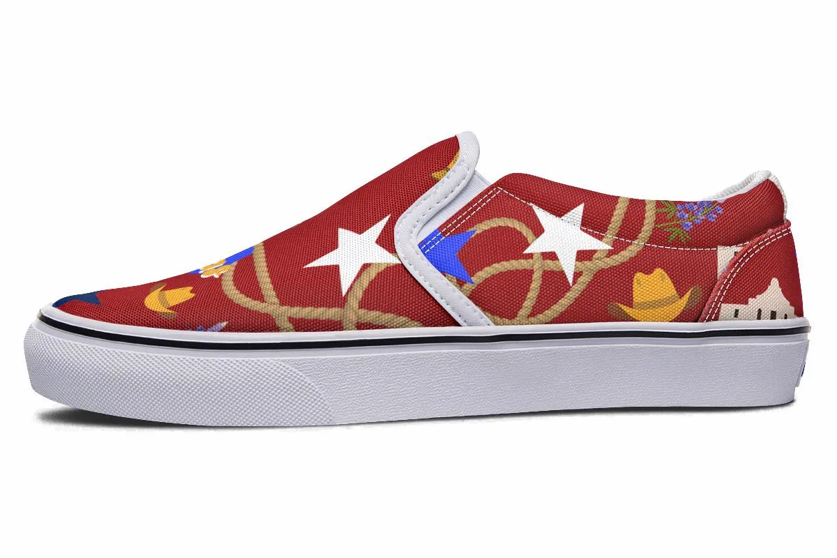 Texas State Slip-On Shoes