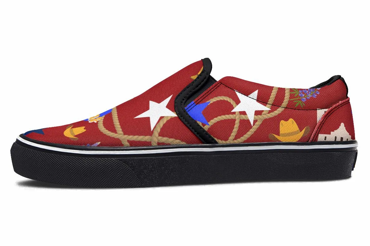 Texas State Slip-On Shoes