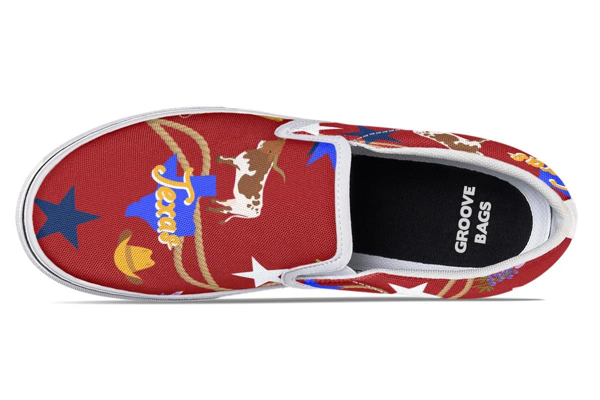 Texas State Slip-On Shoes