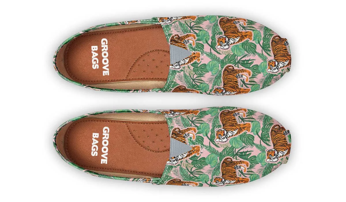 Tiger Pattern Casual Shoes