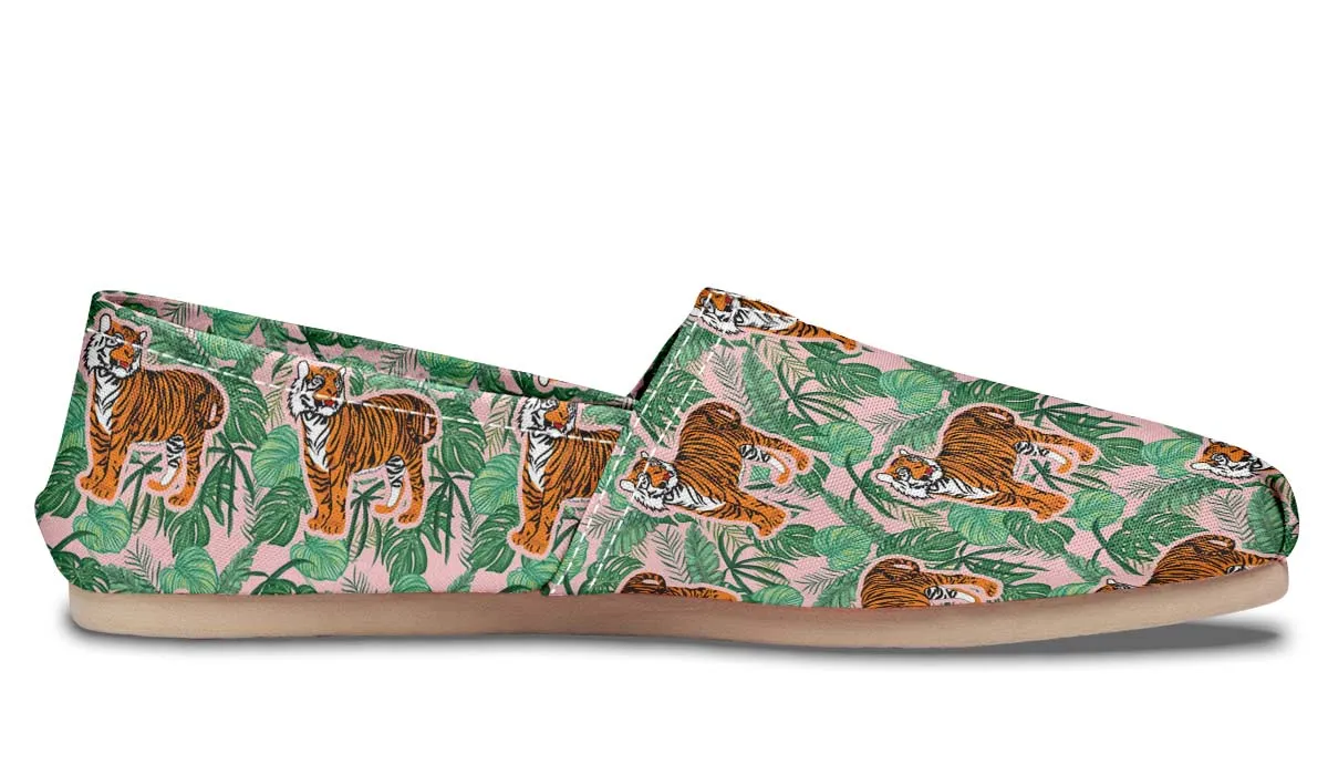 Tiger Pattern Casual Shoes