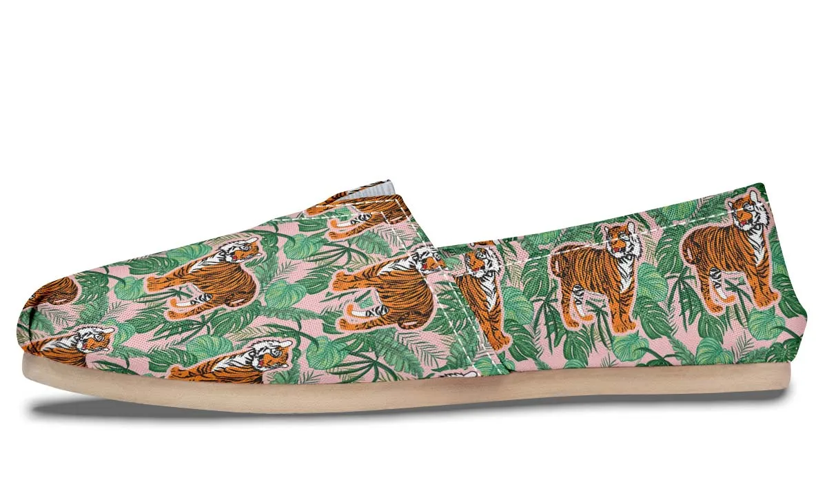 Tiger Pattern Casual Shoes