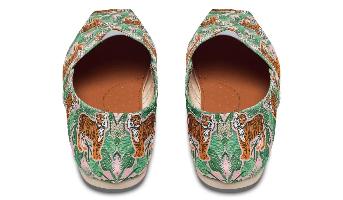 Tiger Pattern Casual Shoes