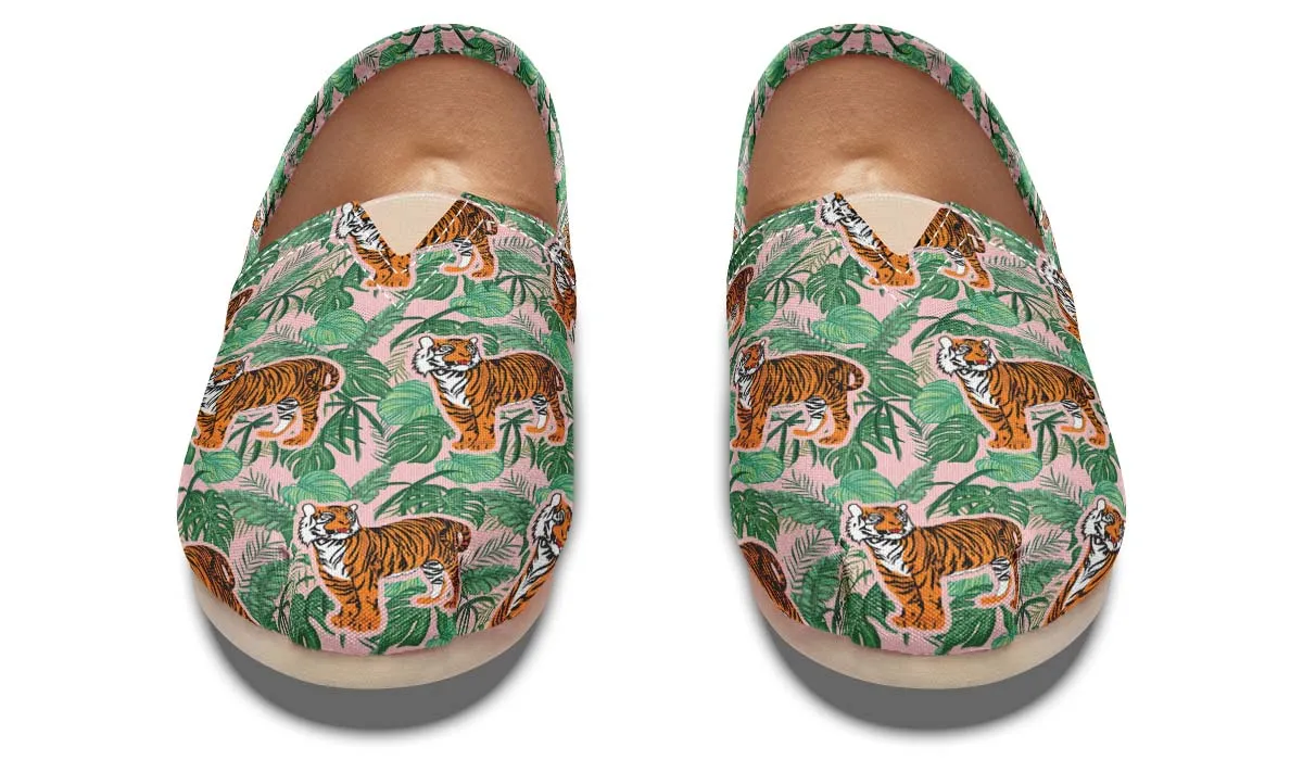Tiger Pattern Casual Shoes