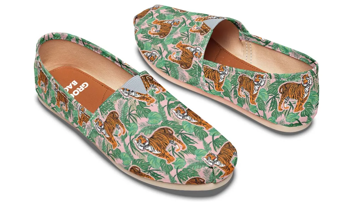 Tiger Pattern Casual Shoes