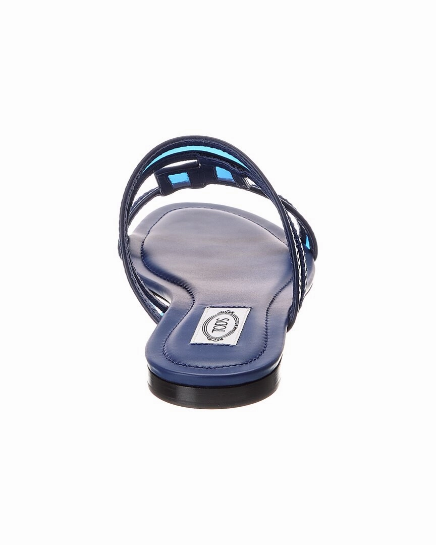 TODs Leather & Vinyl Sandal
