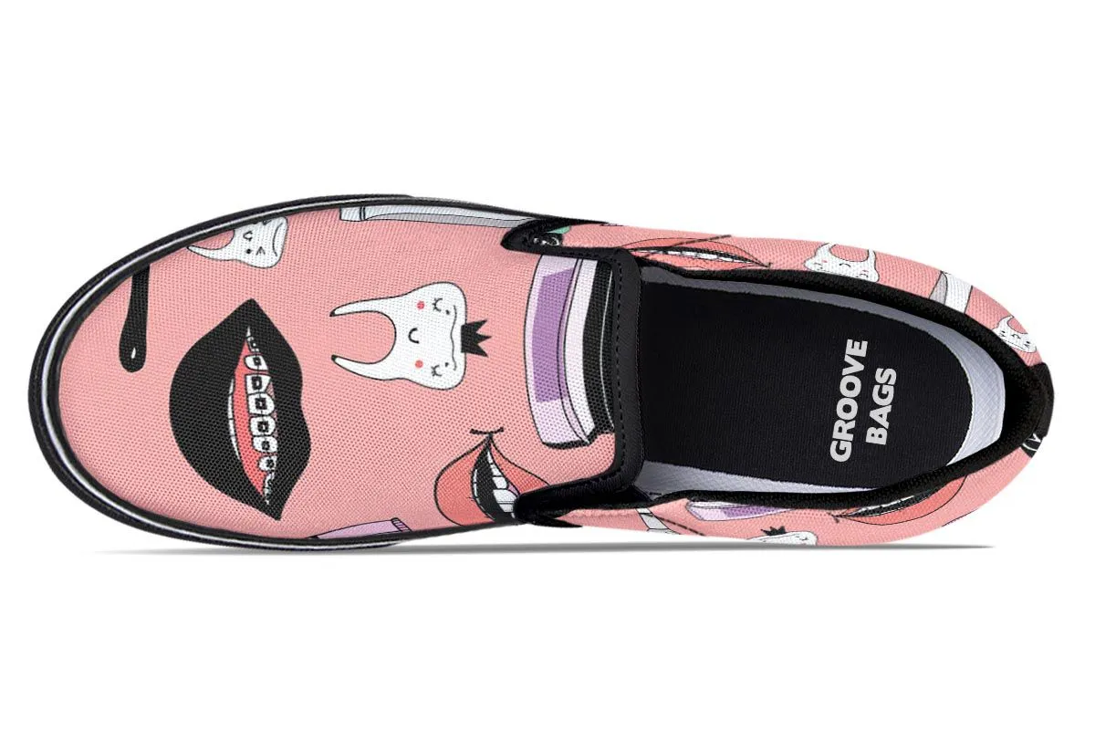 Tooth Care Slip-On Shoes