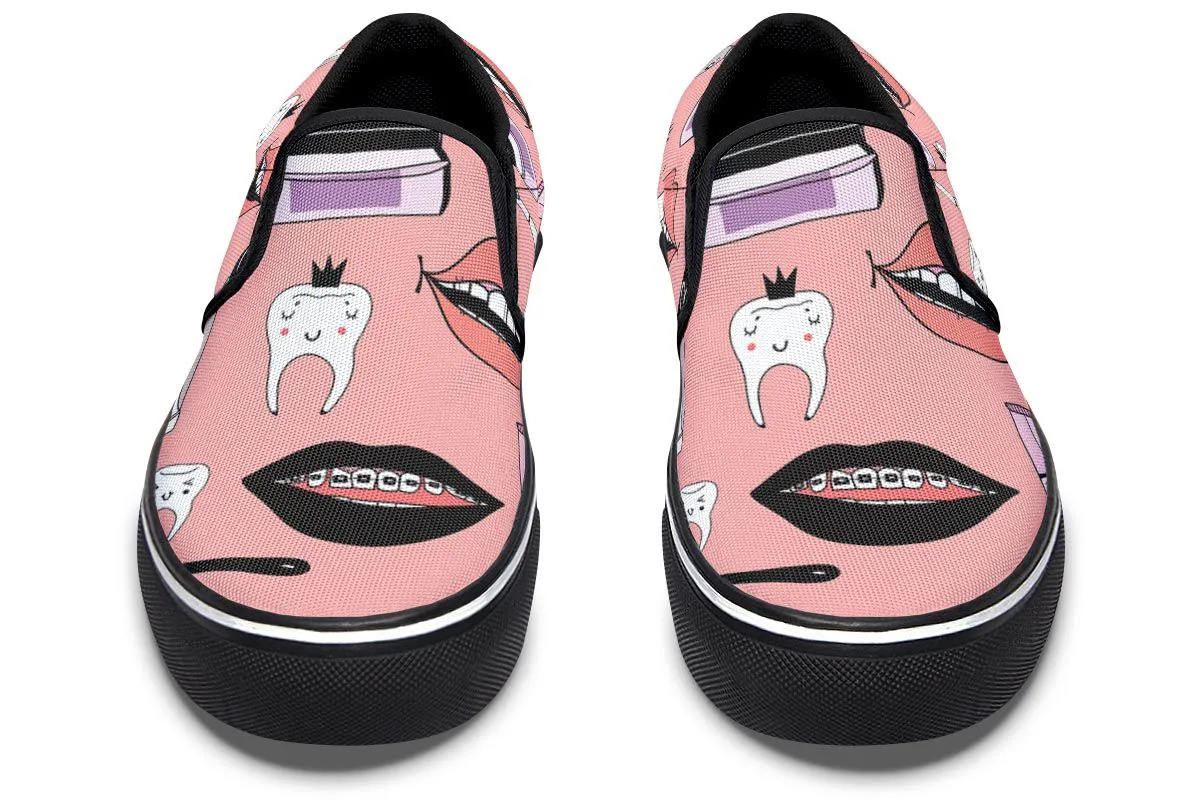 Tooth Care Slip-On Shoes