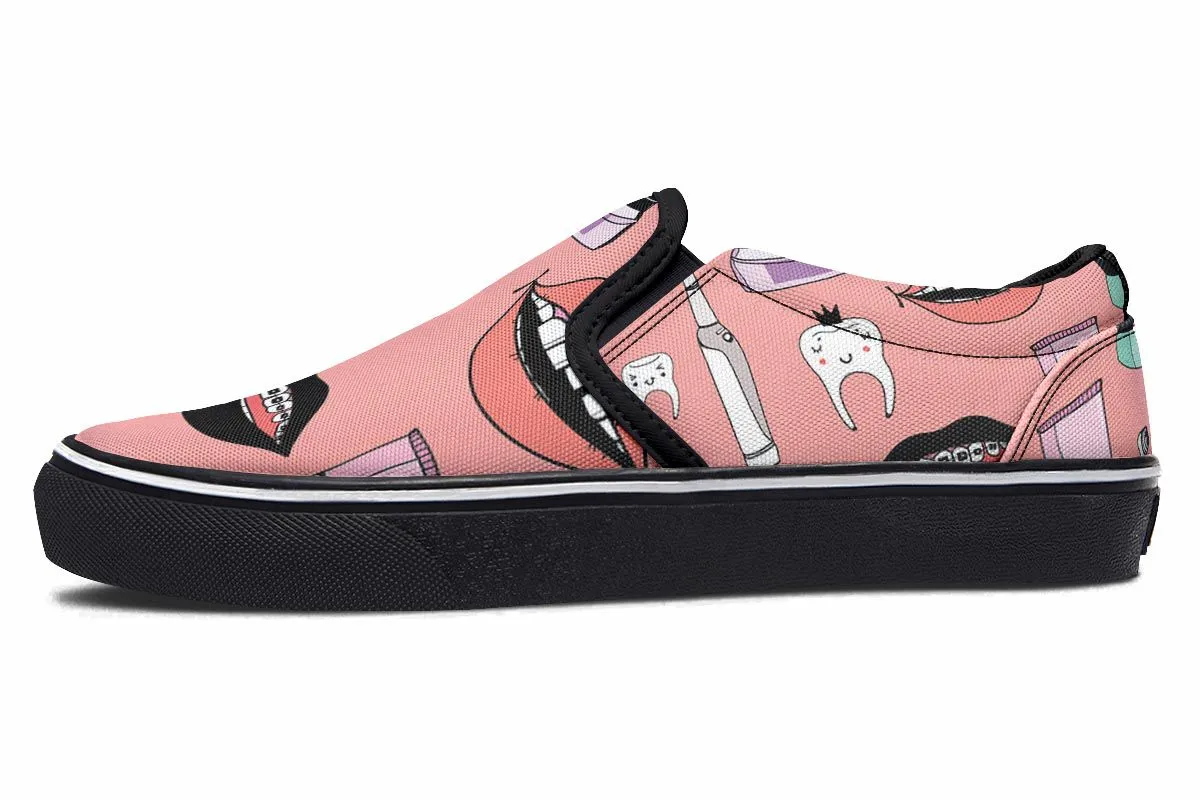Tooth Care Slip-On Shoes