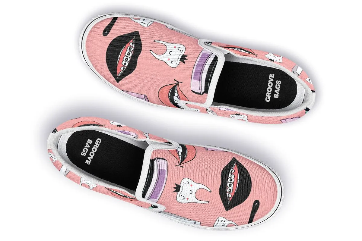 Tooth Care Slip-On Shoes