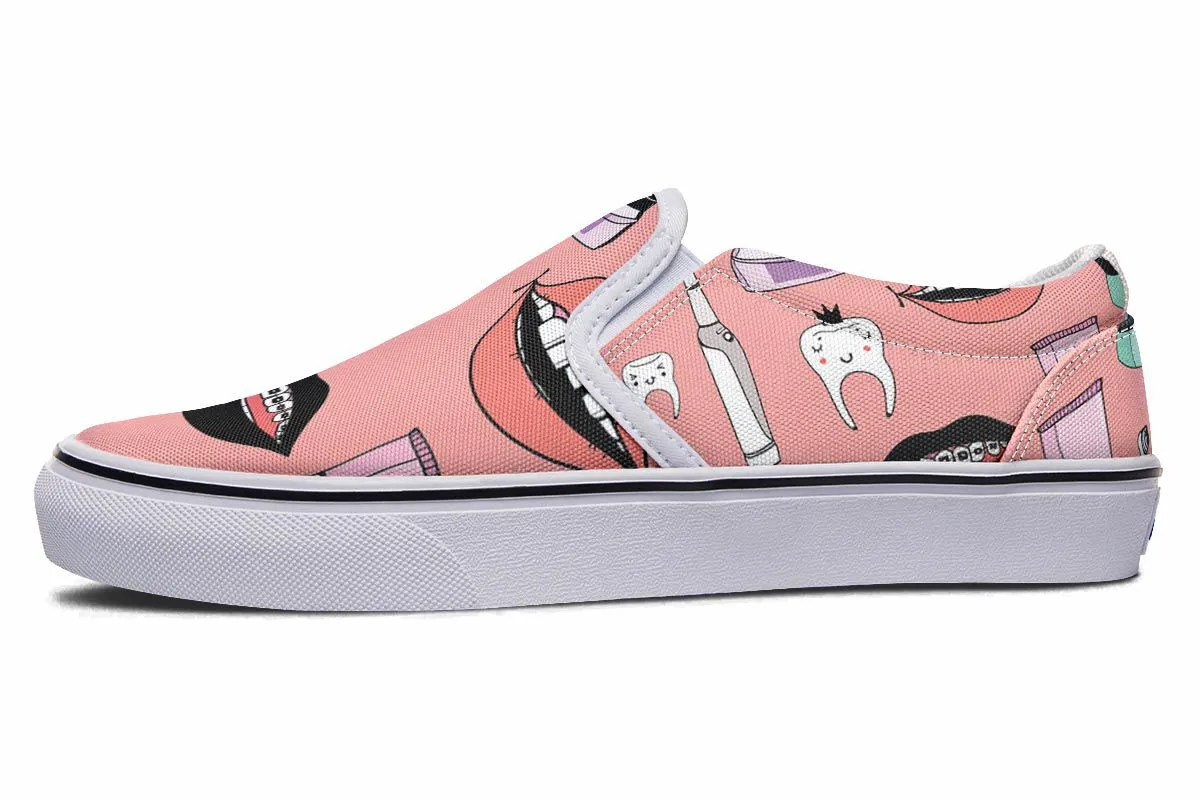 Tooth Care Slip-On Shoes