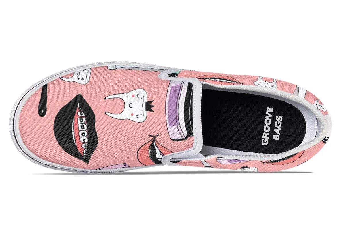 Tooth Care Slip-On Shoes