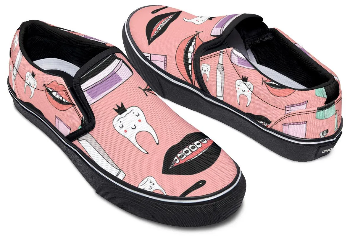 Tooth Care Slip-On Shoes