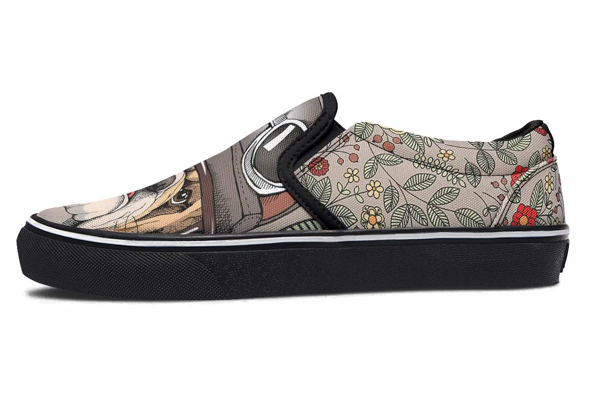 Tough Bulldog Slip-On Shoes