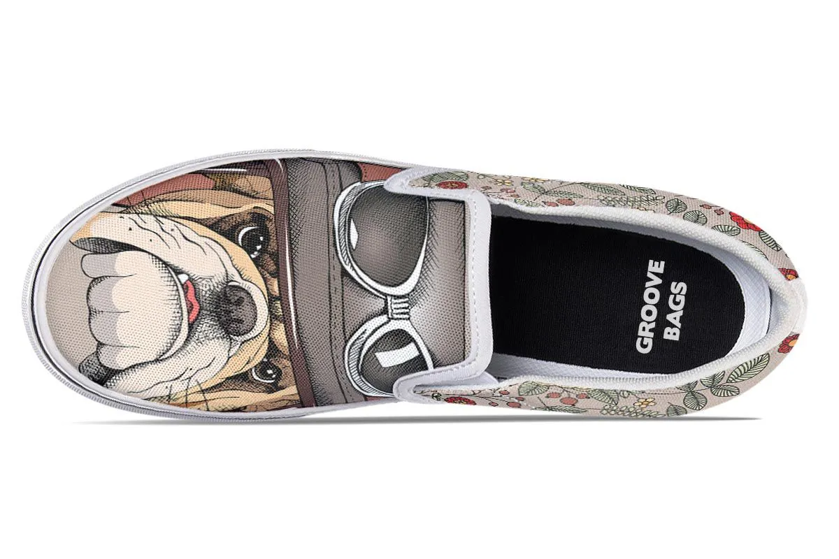 Tough Bulldog Slip-On Shoes