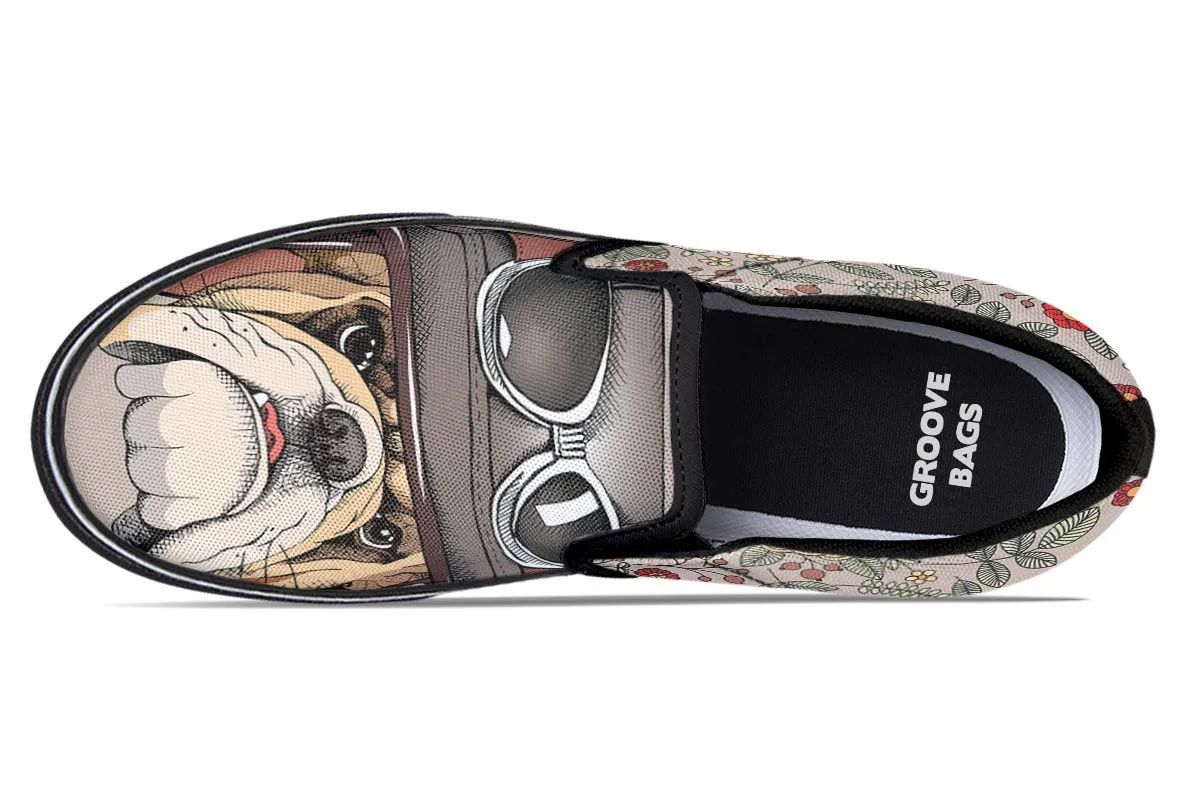 Tough Bulldog Slip-On Shoes