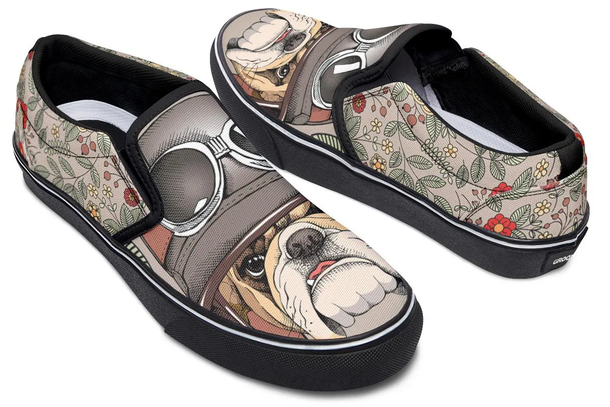 Tough Bulldog Slip-On Shoes