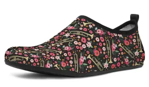 Trumpet Flower Aqua Barefoot Shoes